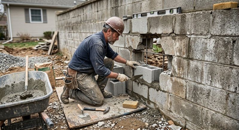 Block Masonry Repair in West Palm Beach, FL