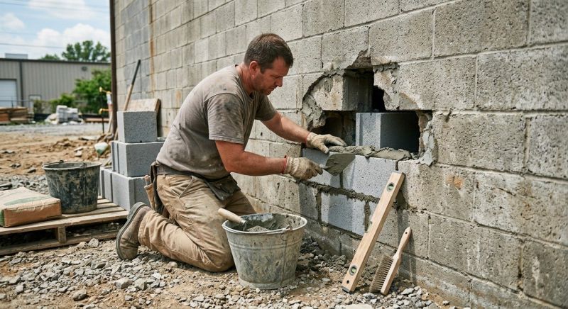 Block Wall Repair in Palm Beach Gardens, FL