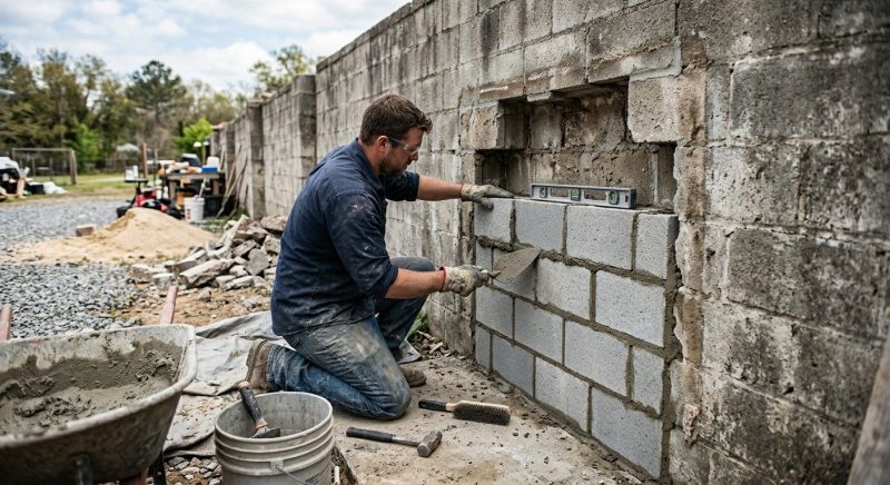 Block Work Repair in West Palm Beach, FL
