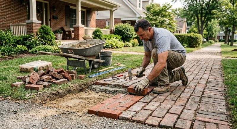 Brick Driveway Repair in West Palm Beach, FL
