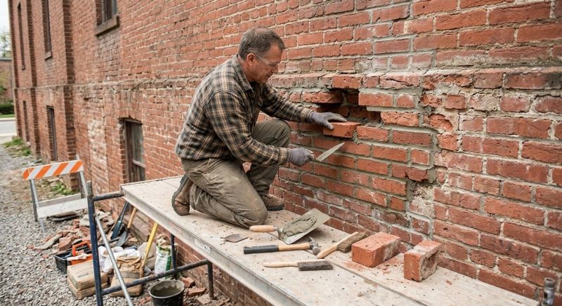 Brick Stairs Repair in Boynton Beach, FL