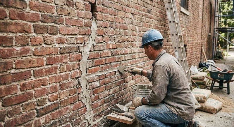 Brick Wall Repair in Lake Worth, FL
