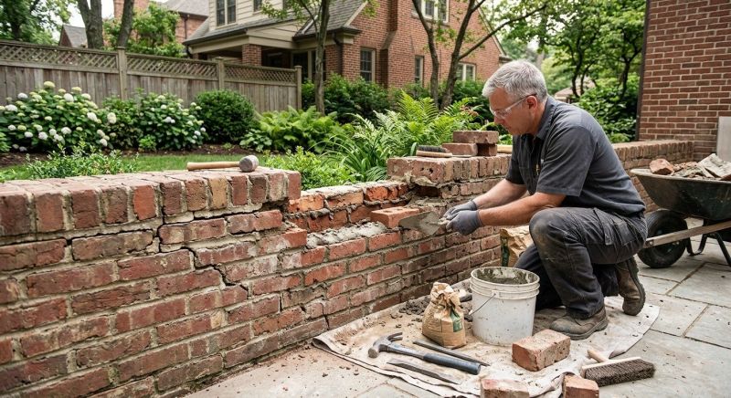 Brick Wall Repair in West Palm Beach, FL