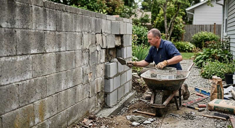 Cinder Block Repair in West Palm Beach, FL