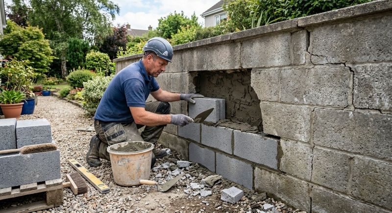 Concrete Block Repair in Jupiter, FL