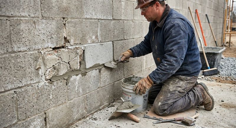 Concrete Block Repair in West Palm Beach, FL