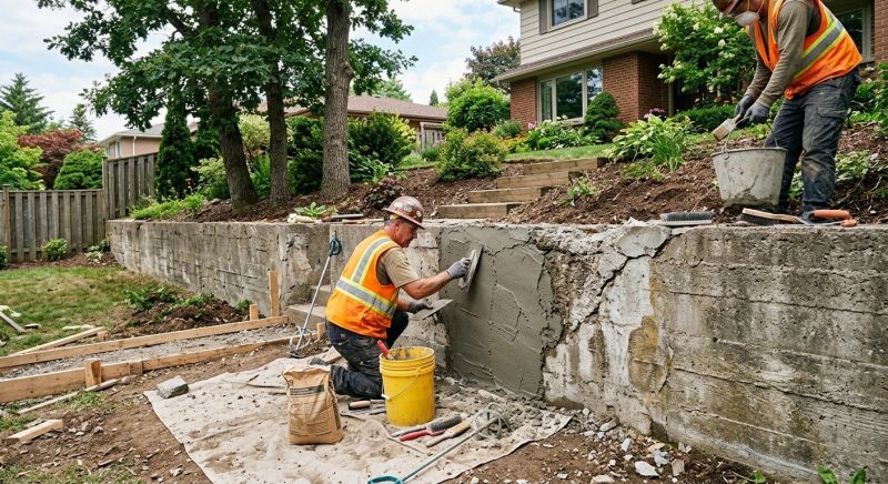 Retaining Wall Repair in Delray Beach, FL