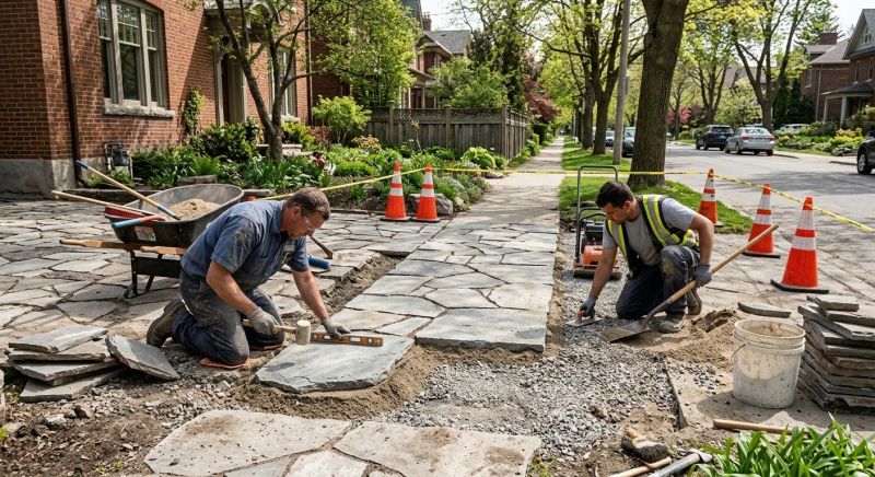 Stone Driveway Repair in West Palm Beach, FL