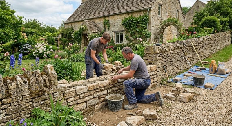 Stone Wall Repair in Loxahatchee, FL
